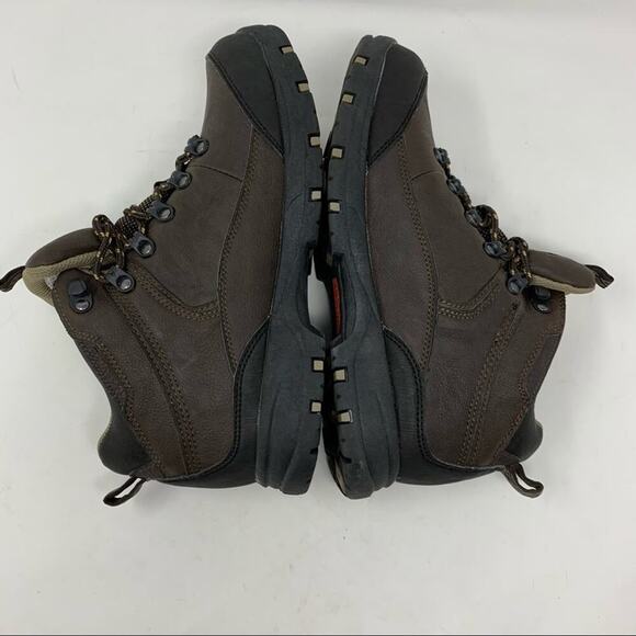 Wrangler Kyson Lace Up Mid Hiking Work Boot Brown Mens Size 9 - Picture 5 of 8